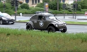 Modded U.S. Army VW Bug Looks Fabulous, Gets a Few Things Wrong