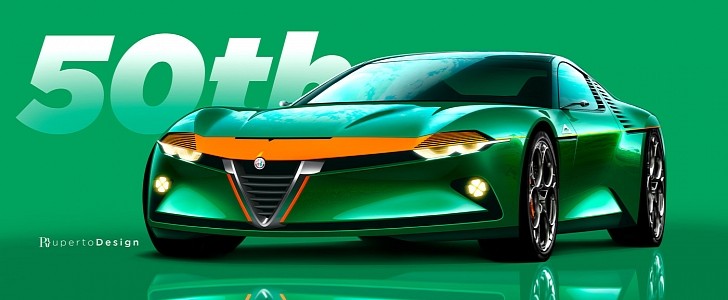 Modern Alfa Romeo Montreal Deserves to Be Built, Looks Like a Super-GT