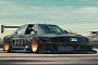Modern Audi 90 quattro IMSA GTO Flaunts LED Badges and Digital Time Attack Spec