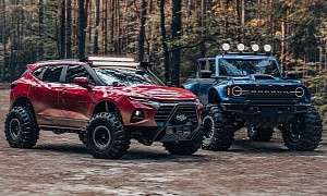 Modern Chevy Blazer Finally Gets on the Right Off-Road Path, Meets 2021 Bronco