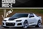 Modern Chevy Camaro ZL1 Goes Back in Time, Digitally Becomes a Very Fresh IROC-Z