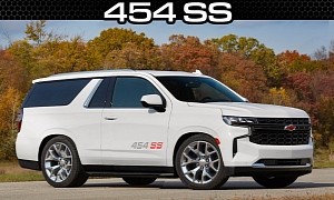 Modern Chevy Tahoe Becomes a Big Block K5 Blazer Impersonator With 454SS Looks