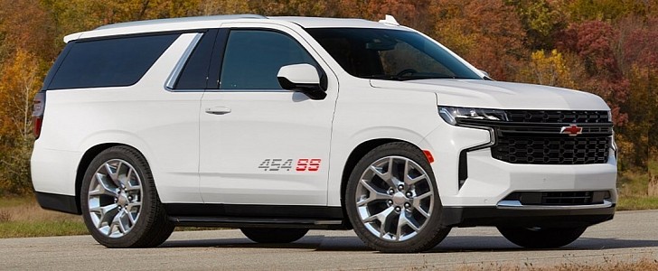 Chevrolet Tahoe two-door for K5 Blazer vibes and 454SS powertrain
