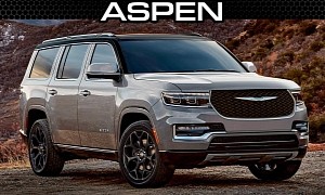 Modern Chrysler Aspen Digitally Based on Grand Wagoneer Is No Lame Durango SUV