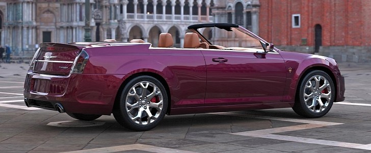 Chrysler 300-based modern Chrysler TC by Maserati rendering by Abimelec Arellano