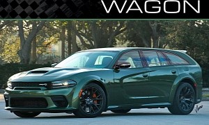 Modern-Day Dodge Magnum Hellcat Is the Charger Wagon We Never Got