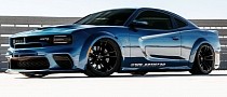 Modern Dodge Charger Coupe Rendering Looks Like a BMW M8 Rival