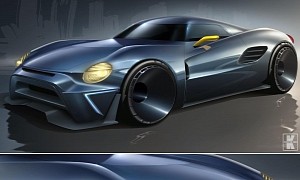 Modern Dodge Neon "Coupe" Brings Back the Venom in Cute Rendering