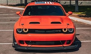 Modern General Lee Is a Dodge Challenger Hellcat With the "New" Flag