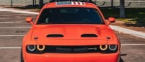 Modern General Lee Is a Dodge Challenger Hellcat With the "New" Flag