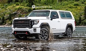Modern GMC Jimmy Looks Tough, Out for Bronco Blood