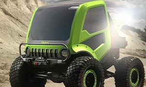 Modern Jeep Forward Control Looks Like the Perfect Electric Truck