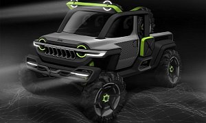 Modern Jeep Forward Control Rendered as the Electric Truck We Need