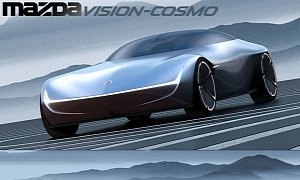 Modern Mazda Cosmo 110S Rendered, Shows Stunning Bubble Roof