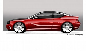 Modern Opel Manta Design Study Looks Sporty, New Model Sadly Won't Happen