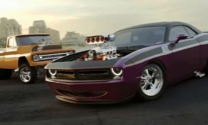 Modern Plymouth AAR Cuda Shakes Supercharged Muscle in Nostalgic Rendering