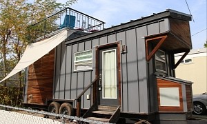 Modern Well-Being Meets Classic Beauty in This Tiny Home With a Rare Rooftop Deck