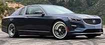 Modernized Buick Riviera Makes for Elegant CGI Return Based on Cadillac's CT6