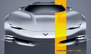 Modernized C5 Corvette Rendered by Koenigsegg Designer, Shows Sleepy Face