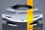 Modernized C5 Corvette Rendered by Koenigsegg Designer, Shows Sleepy Face