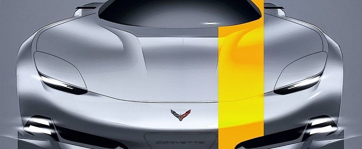 Modernized C5 Corvette Rendered by Koenigsegg Designer