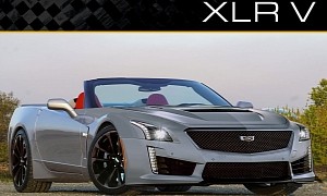 Modernized Cadillac XLR-V Gives Allante Vibes After Portly C7 and CTS-V Marriage