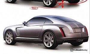 Modernized Chrysler Crossfire Hypothetically Lives to Tell Its Quirky Tale