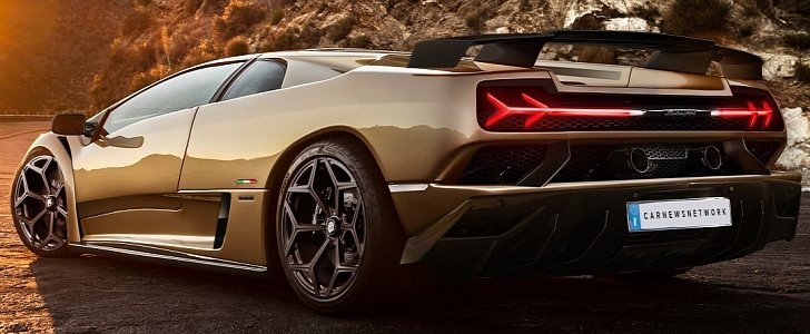 Modernized Lamborghini Diablo