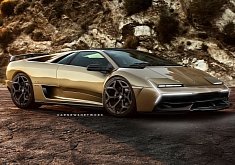 Modernized Lamborghini Diablo Shows Amazing Alternative Pop-Up Headlights