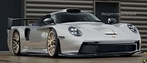 Modernized Porsche 911 GT1 Looks Street-Ready to Digitally Hunt Valkyries and Ones