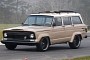 Modified 1966 Jeep Wagoneer Matches Chevy Silverado V8 Grunt With Fender Flares