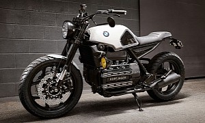 Modified 1986 BMW K 100 Has an Understated Look and Heaps of Modern Componentry