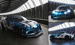 Modified Alpine A110 Pikes Peak Will Race Toward the Clouds With 500 HP From a 1.8L Turbo