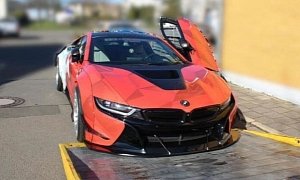 Modified BMW i8 Confiscated for Street Racing After Driver Shares Video Online