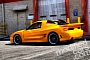 Modified Golden Toyota MR2 Is a Looker