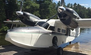 Modified Grumman Widgeon Flying Boat Sure Beats a Wingless Speed Boat