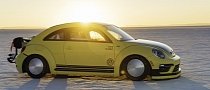 Modified VW Beetle with 543 HP Reaches 205 MPH at Bonneville