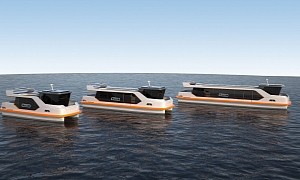 Modular e-Ferry With Advanced Drive System Can Operate for 14 Hours With No Recharge