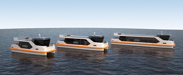 This versatile e-ferry can be configured for various route lengths, thanks to its modular design