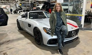 Moe Shalizi Surprises Mom with Mercedes-AMG GT Roadster, It’s Dream Car Material