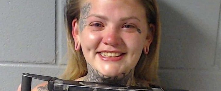 Mother leaves child in unlocked car with the engine running to go drinking