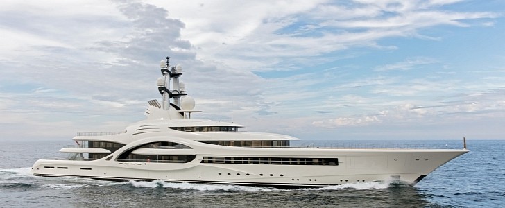 Anna is the bespoke luxury yacht of the Monaco football club's owner