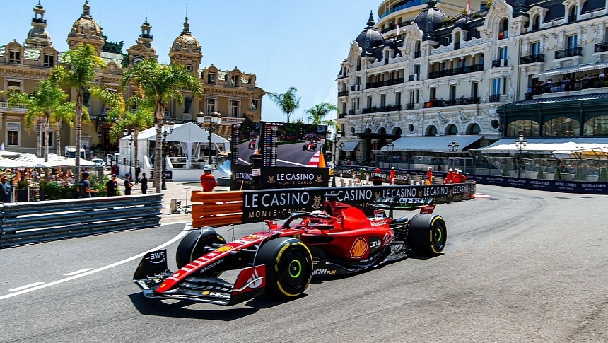 Charles Leclerc Monaco GP Free Practice 