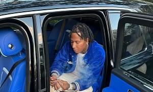 Moneybagg Yo Flaunts His Rolls-Royce Cullinan, It's Not Part of His Red Collection