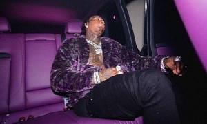 Moneybagg Yo Is All About the Bling, He's Got a Rolls-Royce With a Purple Interior