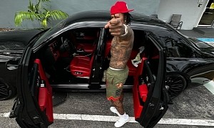 Moneybagg Yo Switches From Red Exteriors to Red Interior for His Black Rolls-Royce Phantom