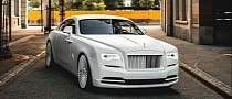Monochromatic Rolls-Royce Wraith Laughs in the Face of Two-Tone and Murdered-Out