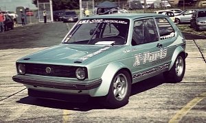 Monster 1000 HP Golf Mk1 Hits 280 KM/H in 8.8 Seconds