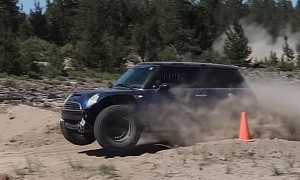 Monster MINI on 30-In Off-Road Tires Looks Like an Oversized RC Car Having Fun