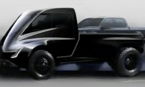 Monster Tesla Pickup Truck Confirmed to Follow the Model Y Electric Crossover